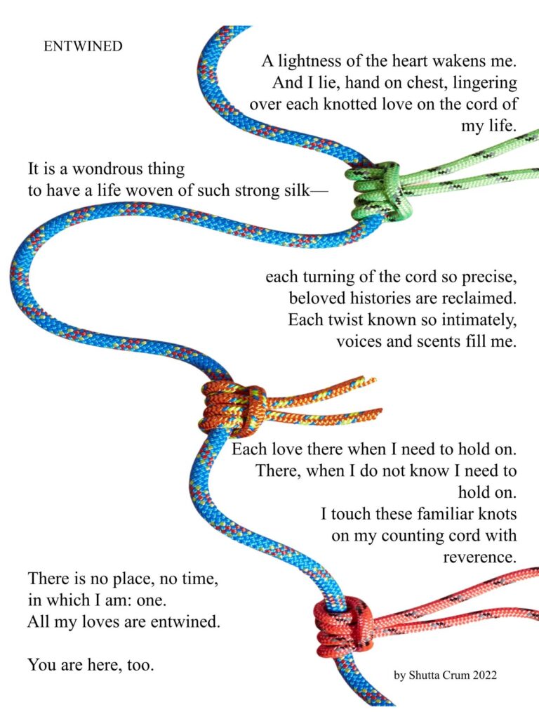 Entwined Poem by Shutta Crum | Shutta Crum